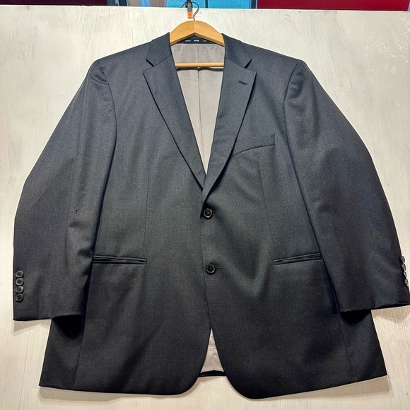 Hugo Boss Other - Hugo Boss Pasolini/Movie US 44S Blazer Jacket Super 100 Wool Gray Made in USA